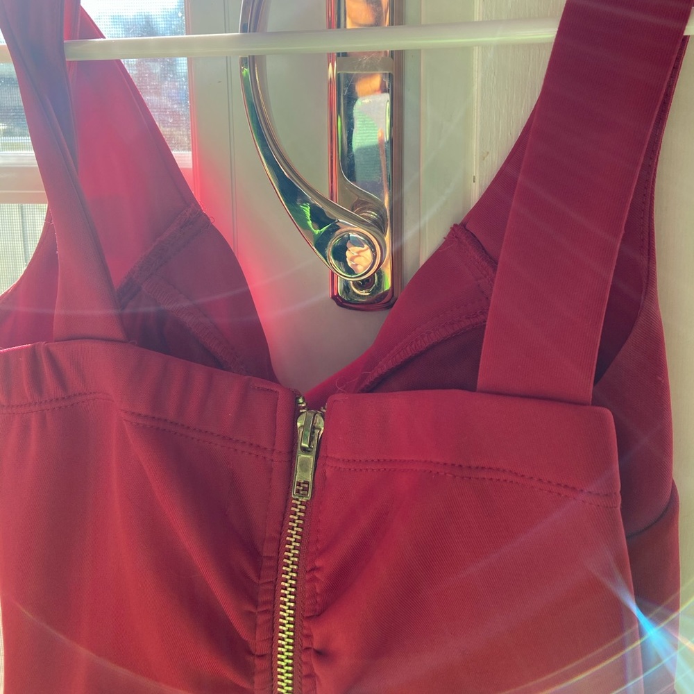 RED BODYCON DRESS - Picture 6 of 8